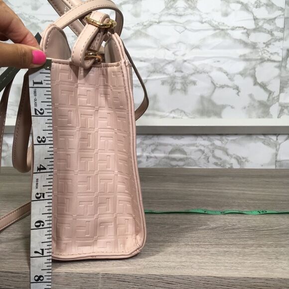 Tommy Hilfiger Logo‎ blush rose Satchel shopper bag NWT - Picture 11 of 12